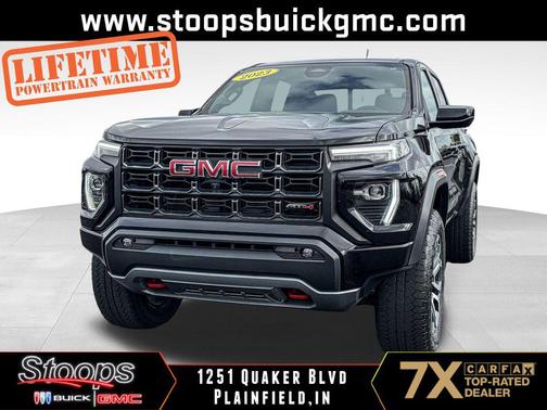 Onyx Black 2023 GMC Canyon AT4