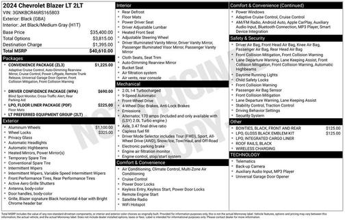 2024 Chevrolet Blazer 2LT