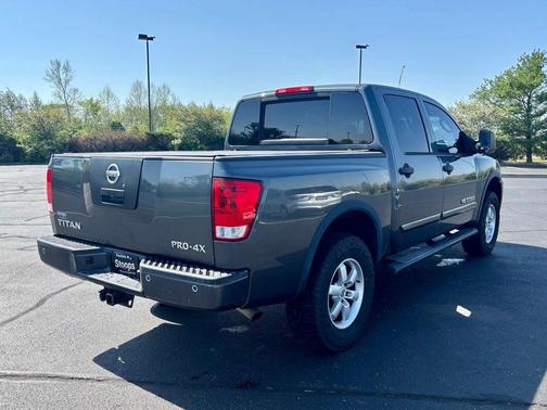 Smoke Metallic 2010 Nissan Titan Pro-4X