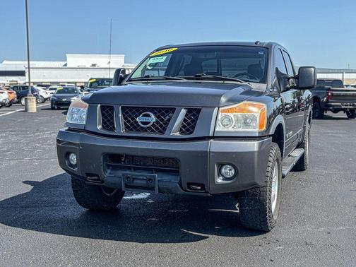 Smoke Metallic 2010 Nissan Titan Pro-4X