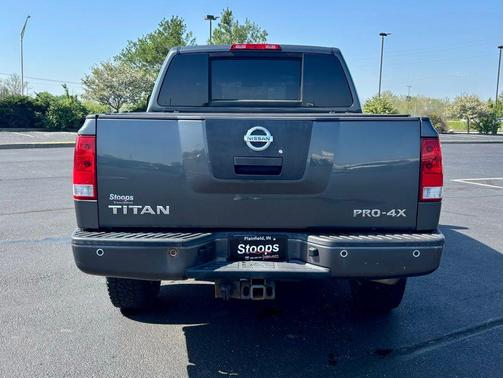 Smoke Metallic 2010 Nissan Titan Pro-4X