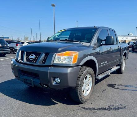Smoke Metallic 2010 Nissan Titan Pro-4X