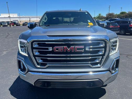 Satin Steel Metallic 2021 GMC Sierra 1500 SLT