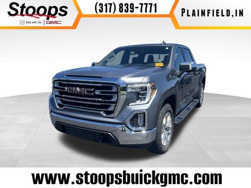 Satin Steel Metallic 2021 GMC Sierra 1500 SLT