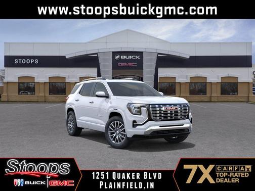 Glacier White Tricoat 2026 GMC Terrain Denali