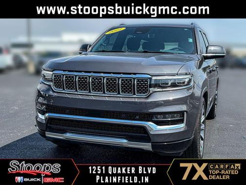 Baltic Gray Metallic Clearcoat 2022 Jeep Grand Wagoneer Series II 4x4