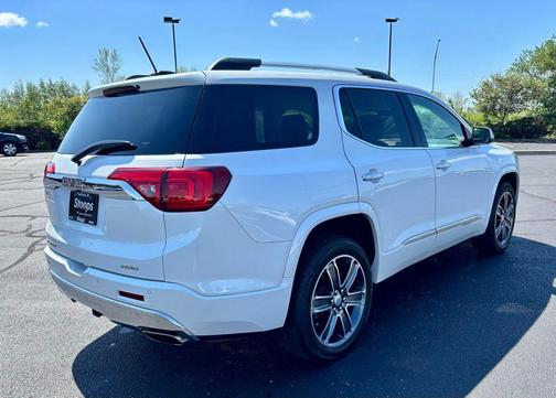 White Frost Tricoat 2017 GMC Acadia Denali