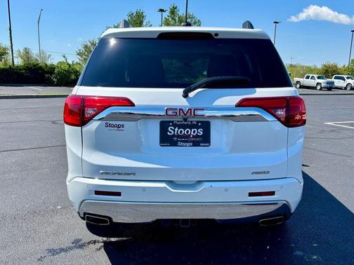 White Frost Tricoat 2017 GMC Acadia Denali