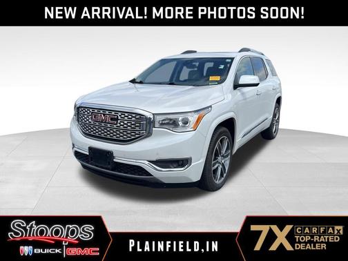 White Frost Tricoat 2017 GMC Acadia Denali