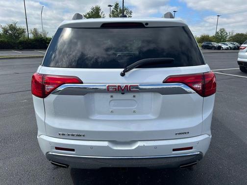 White Frost Tricoat 2017 GMC Acadia Denali