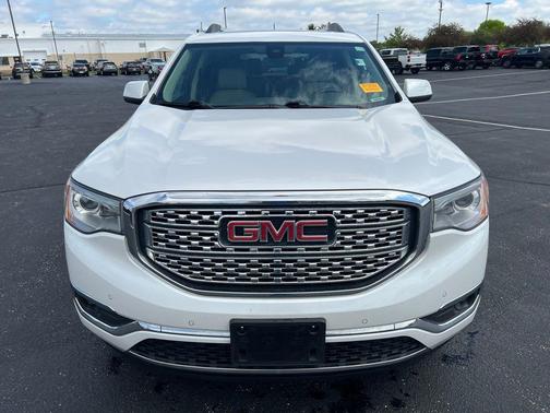 White Frost Tricoat 2017 GMC Acadia Denali
