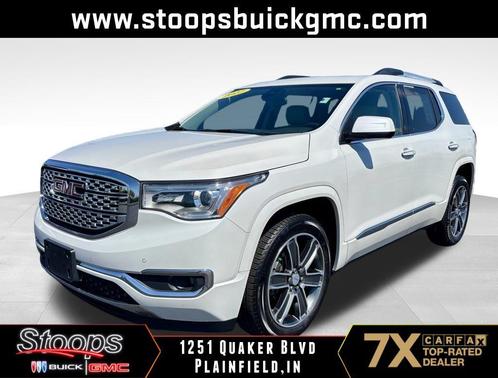 White Frost Tricoat 2017 GMC Acadia Denali