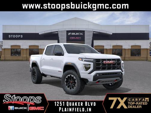 Summit White 2026 GMC Canyon AT4