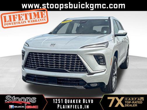 White Frost Tricoat 2025 Buick Enclave Avenir FWD