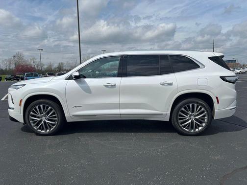 White Frost Tricoat 2025 Buick Enclave Avenir FWD