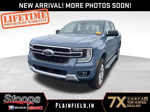 Azure Gray Metallic Tri-Coat 2024 Ford Ranger XLT
