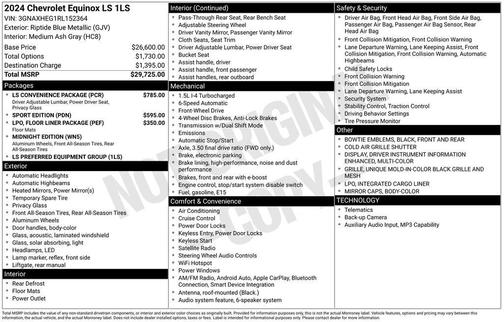 2024 Chevrolet Equinox LS