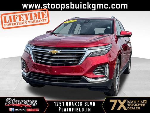 Radiant Red Tintcoat 2023 Chevrolet Equinox Premier w/1LZ
