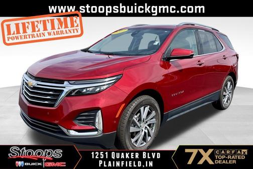 Radiant Red Tintcoat 2023 Chevrolet Equinox Premier w/1LZ
