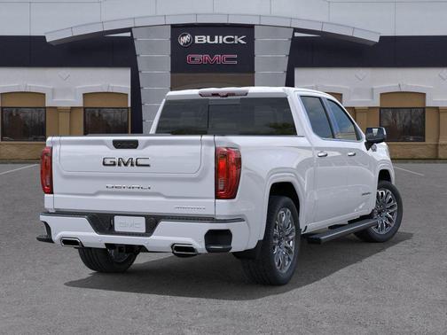 Glacier White Tricoat 2026 GMC Sierra 1500 Denali Ultimate
