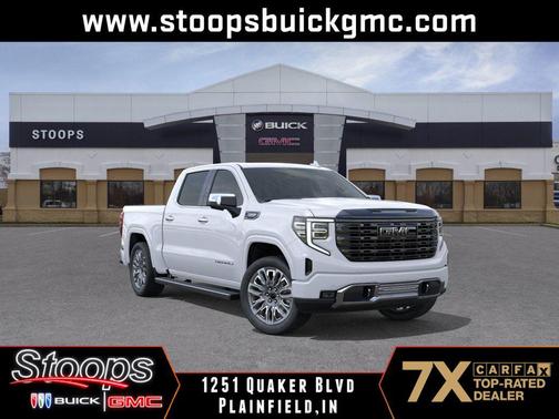 Glacier White Tricoat 2026 GMC Sierra 1500 Denali Ultimate