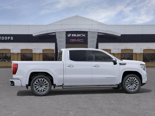 Glacier White Tricoat 2026 GMC Sierra 1500 Denali Ultimate