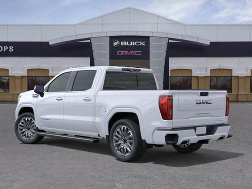 Glacier White Tricoat 2026 GMC Sierra 1500 Denali Ultimate