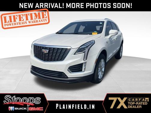 Crystal White Tricoat 2022 Cadillac XT5 Luxury