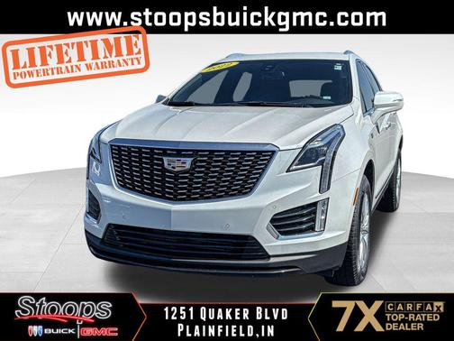 Crystal White Tricoat 2022 Cadillac XT5 Luxury