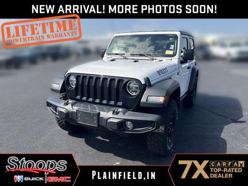 Bright White Clearcoat 2022 Jeep Wrangler Willys