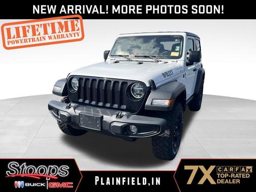 Bright White Clearcoat 2022 Jeep Wrangler Willys