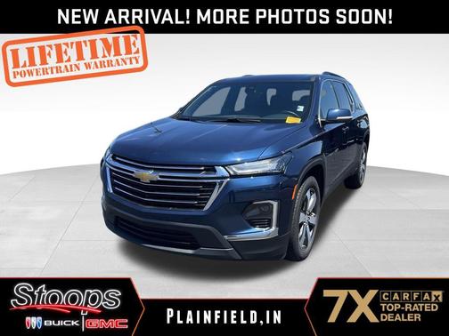 Northsky Blue Metallic 2023 Chevrolet Traverse LT Leather