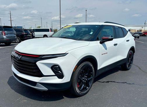 Summit White 2024 Chevrolet Blazer 3LT