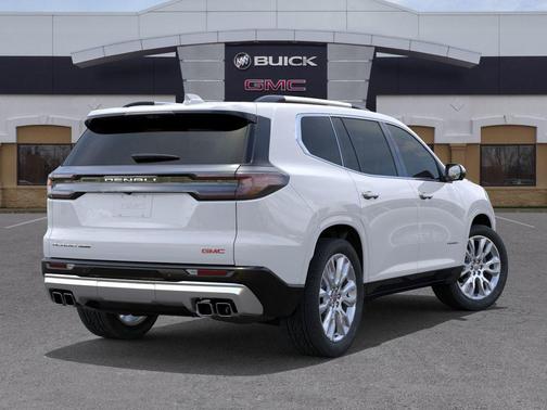 Glacier White Tricoat 2026 GMC Acadia Denali