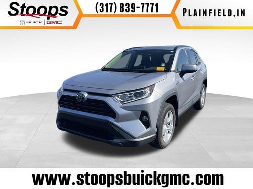 Silver Sky Metallic 2019 Toyota RAV4 Hybrid XLE