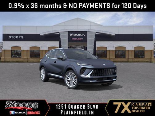 Quartz Blue Metallic 2026 Buick Envision Avenir AWD