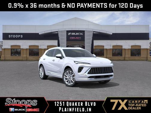 Iridescent White Tricoat 2026 Buick Envision Avenir AWD