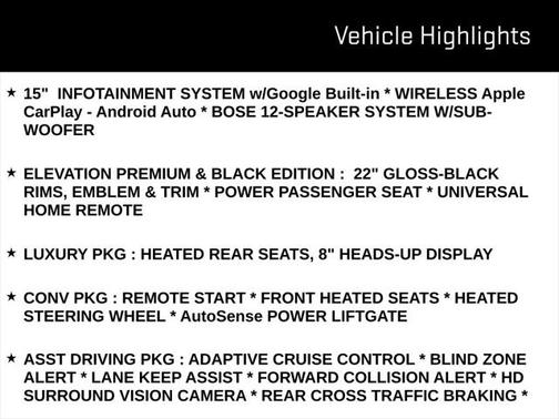2025 GMC Acadia FWD Elevation