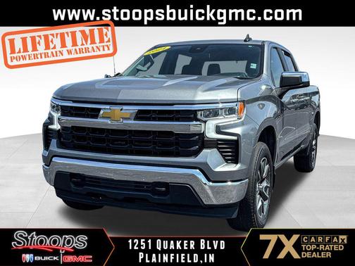 Sterling Gray Metallic 2024 Chevrolet Silverado 1500 LT
