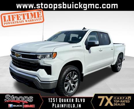 Summit White 2023 Chevrolet Silverado 1500 LT