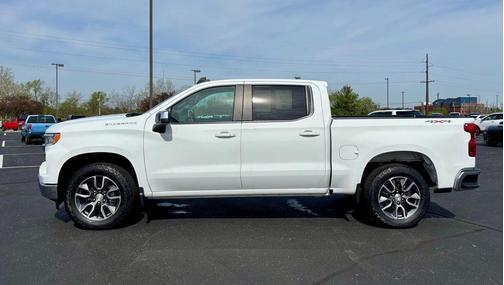 Summit White 2023 Chevrolet Silverado 1500 LT