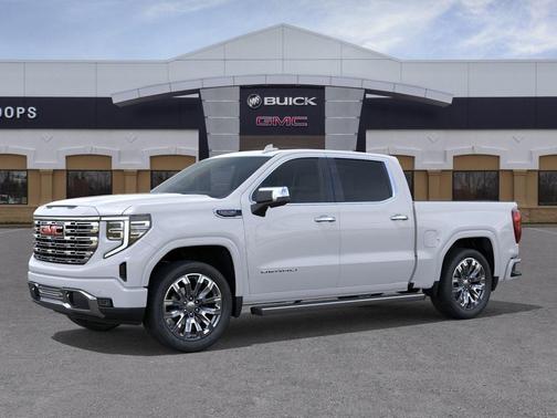 Glacier White Tricoat 2026 GMC Sierra 1500 Denali