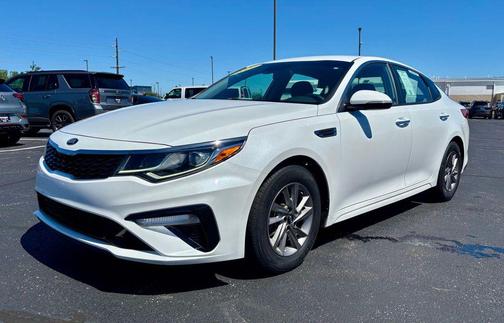 Snow White Pearl 2020 Kia Optima LX