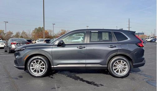 sparkle silver metallic 2023 Honda CR-V EX-L
