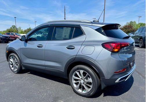 Satin Steel Metallic 2022 Buick Encore GX Essence