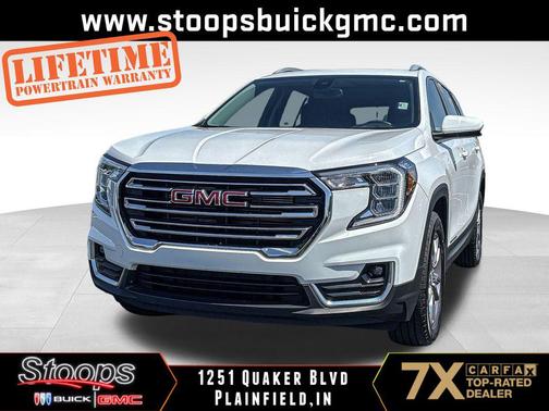 Summit White 2024 GMC Terrain SLT
