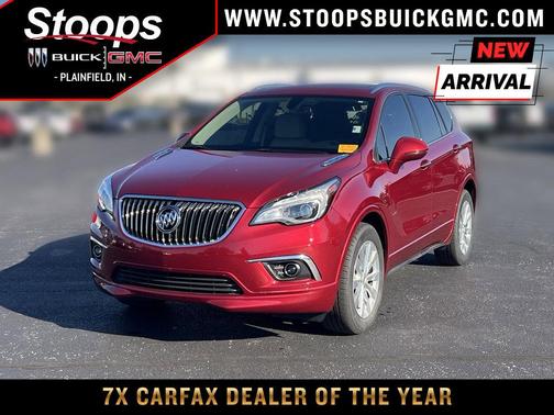 Chili Red Metallic 2017 Buick Envision Essence