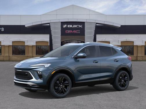 Ocean Blue Metallic 2026 Buick Encore GX Sport Touring