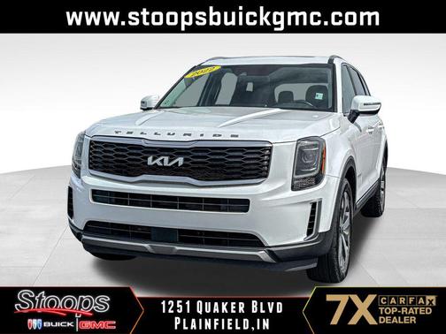 Glacial White Pearl 2022 Kia Telluride S