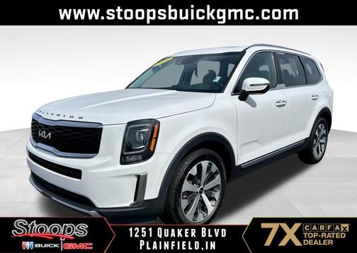Glacial White Pearl 2022 Kia Telluride S